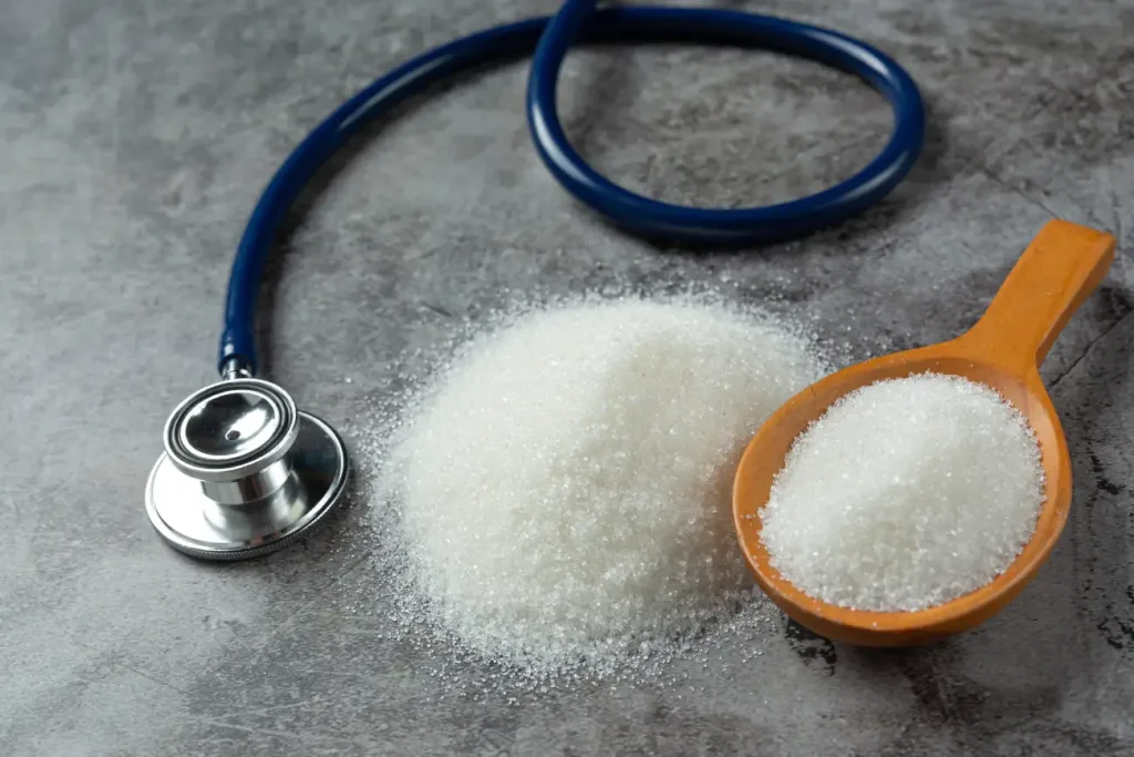 erythritol-sugar