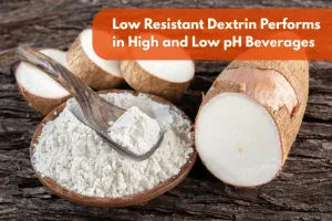 resistant dextrin in high and low ph beverages