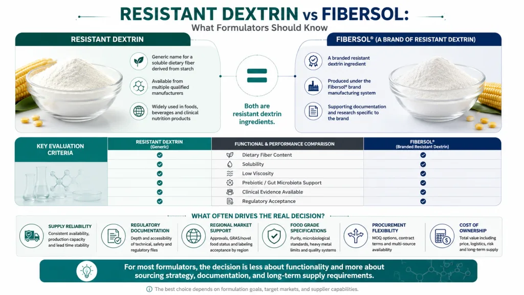 Resistant Dextrin for Medical Clinical Enteral Nutrition Why Modern Enteral Formulas Are Embracing Soluble Prebiotic Fiber 3