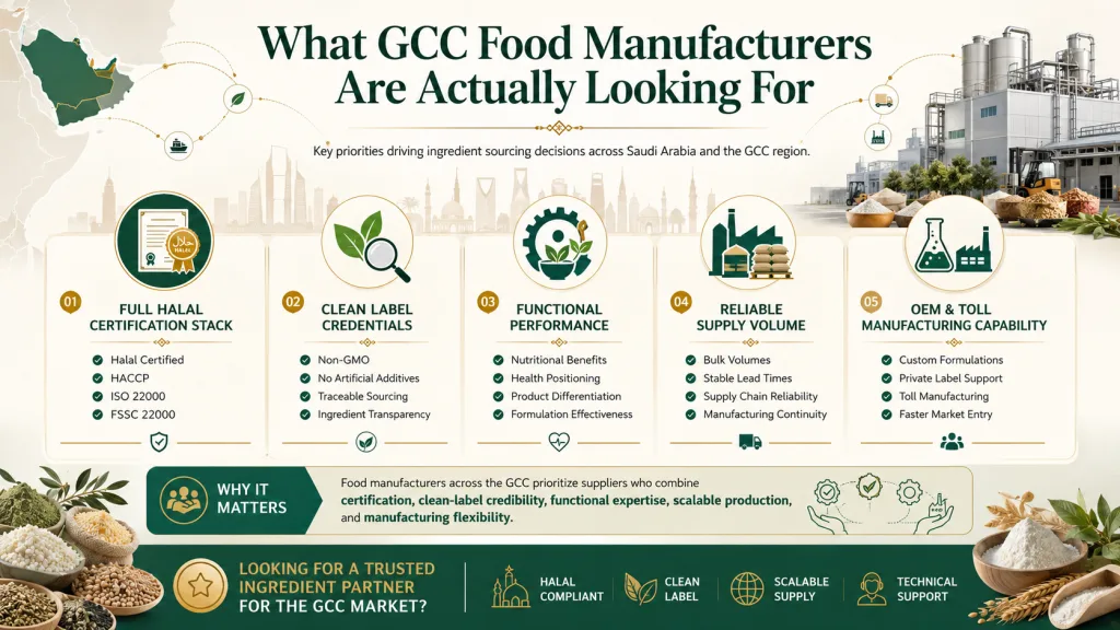 Why Saudi Arabia and the GCC Are the Next Big Opportunity for Halal Food Ingredient Suppliers 2