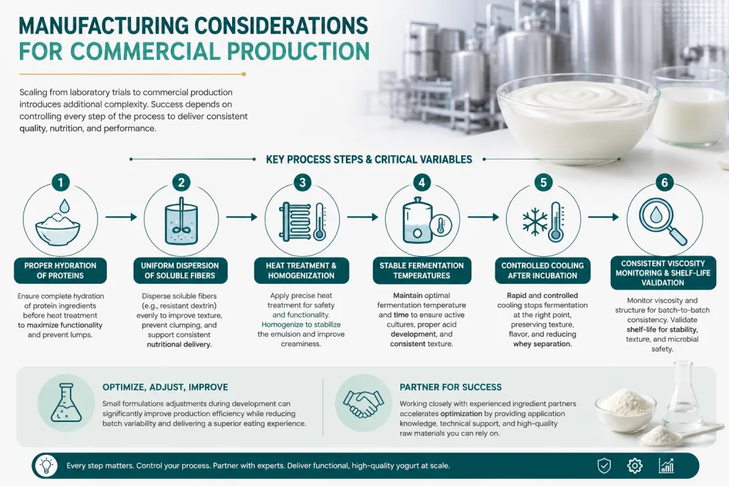 High Protein High Fiber Yogurt Formulation A Practical Guide for Modern Functional Dairy Products 3