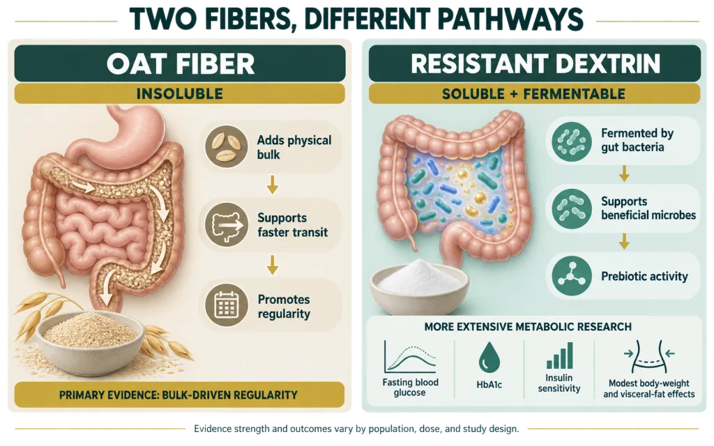 Oat Fiber vs Resistant Dextrin Which Soluble Fiber Ingredient Is Right for Your Formulation 2