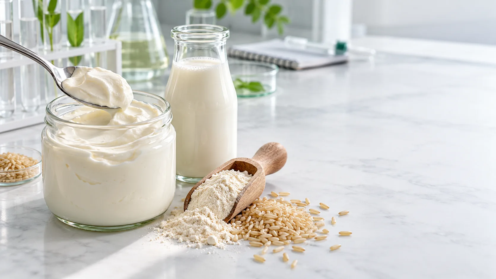 Rice Protein Isolate in Fermented Plant-Based Yogurt and Kefir Alternatives A Formulator’s Guide